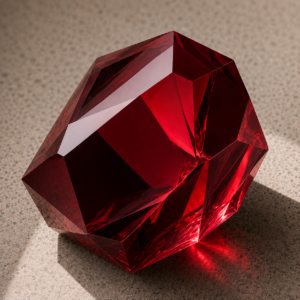 Ruby Red Fire Stone